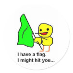 Colorguard Duck stickers