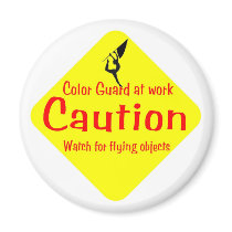 Colorguard Magnet by tjband Colorguard Magnet
