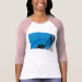 Ladies 3/4 Sleeve Raglan (Fitted)
