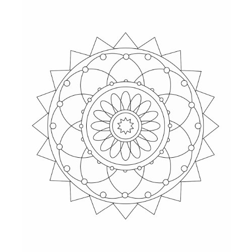 Coloring Fun - Mandala 1 shirt