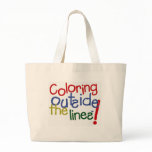 Coloring Outside the Lines bags