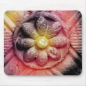 colorized flower mousepads