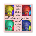 Colors: All are Precious in His Sight magnets