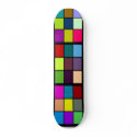 Colors black border Skateboard