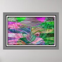 COLORS COLLIDE  #03C/495 POSTER