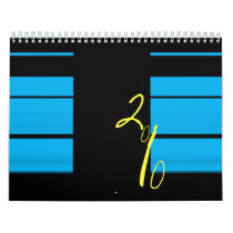 colors in black calendars