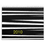 colors in black calendar