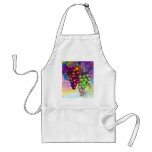 Colors of autumn grapes aprons