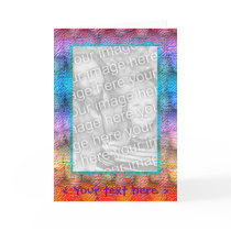 Colors of fame greeting cards