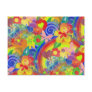 Colors Of Flower Power Post Card