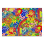 Colors OF flower power + Thanks Cards