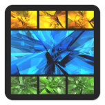 Colors of Life Square Sticker