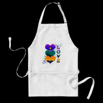 Colors of Love aprons