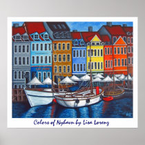 Colors of Nyhavn Poster Print