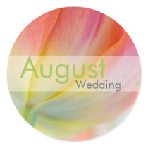 Colors of Spring • August Wedding Sticker