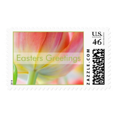 Colors of Spring • Easter Stamp by SabineStGreetings