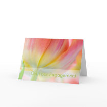 Colors of Spring • Engagement Congratulation Card