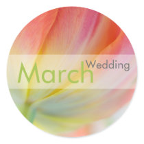 Colors of Spring • March Wedding Sticker by SabineStGreetings Colors of Spring • March Wedding Sticker
