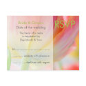 Colors of Spring RSVP Postcard postcard