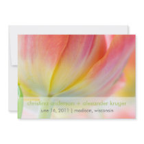 Colors of Spring • Save the Date Announcement invitations
