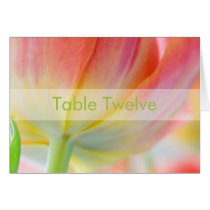 Colors of Spring • Table Card by SabineStGreetings Colors of Spring • Table Card