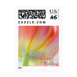 Colors of Spring Tulip • April Wedding Stamp
