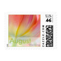 Colors of Spring Tulip • August Wedding Stamp