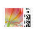 Colors of Spring Tulip • August Wedding Stamp by SabineStGreetings Colors of Spring Tulip • August Wedding Stamp