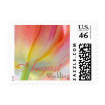 Colors of Spring Tulip • August Wedding Stamp