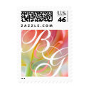 Colors of Spring Tulip • Monogram Stamp