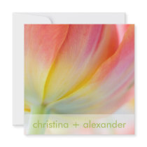 Colors of Spring • Wedding Invitation by SabineStGreetings Colors of Spring • Wedding Invitation