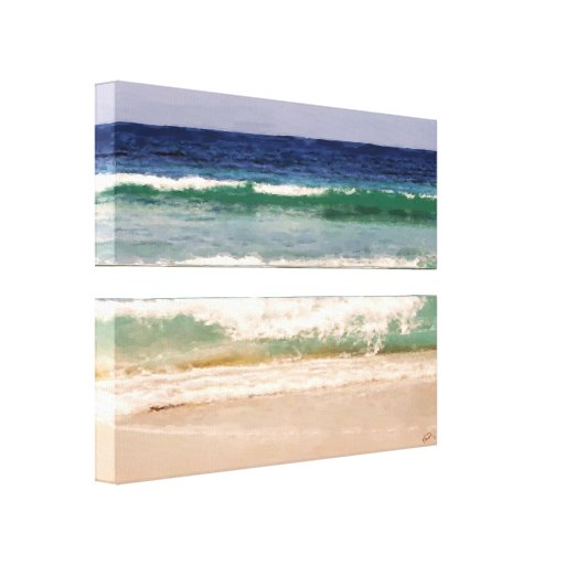 Colors of the Caribbean Wrapped Canvas Canvas Prints