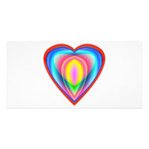 Colors Of The Heart photo cards
