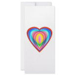Colors Of The Heart Customized Rack Card