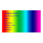Colors of the Rainbow Business Cards