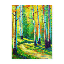 Colors of the Season Post Card