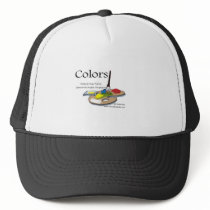 Colors one trucker hat