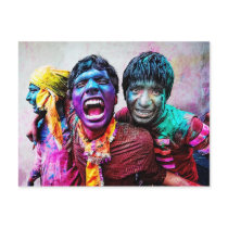 colors postcards