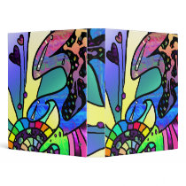 Colorshock 3 Ring Binders
