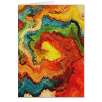 colorsplash wave greeting cards