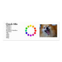 colorwheel, niki, Check title, Address 1, Addre... business cards by testbt colorwheel, niki, Check title, Address 1, Addre... business cards