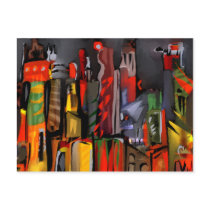 Colossal City postcards