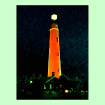 Colossal Lighthouse Art 1 Daytona 52" x 72" Art posters