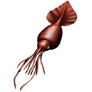 Colossal Squid Cutout Magnet/Sculpture