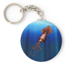 Colossal Squid Keychain