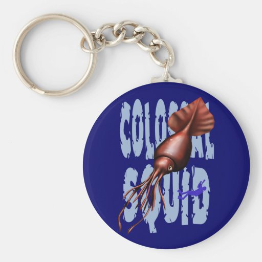 Colossal Squid Keychain