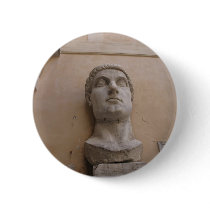 Colossal statue of Constantine, Rome, 315-220 CE. buttons by gothicarts Colossal statue of Constantine, Rome, 315-220 CE. buttons