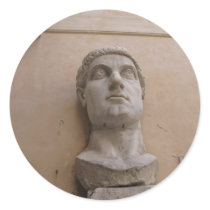 Colossal statue of Constantine, Rome, 315-220 CE. stickers by gothicarts Colossal statue of Constantine, Rome, 315-220 CE. stickers