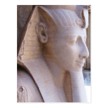 Colossal statue of Ramesses II at Memphis, Egypt Post Cards