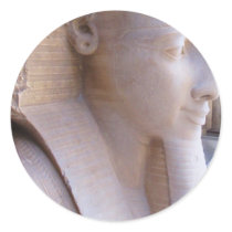 Colossal statue of Ramesses II at Memphis, Egypt Sticker